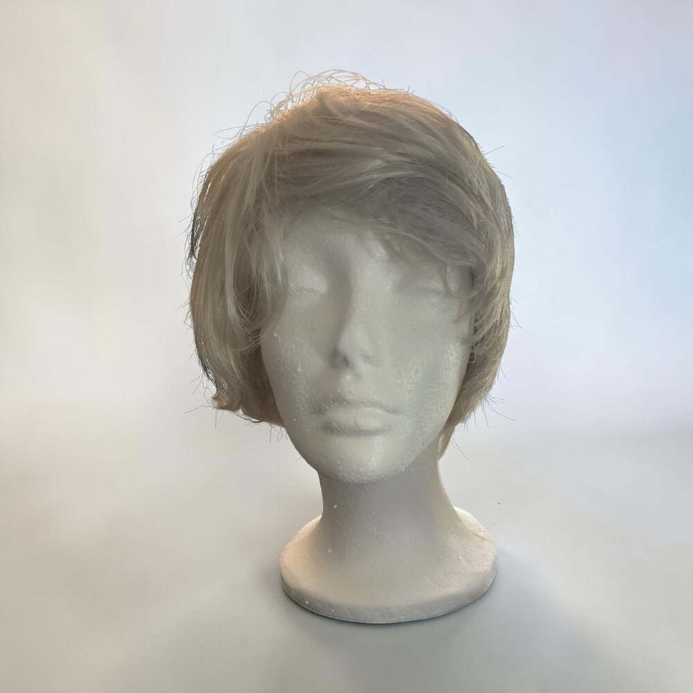 Jon Renau Short Layered Platinum Blonde Synthetic Wig